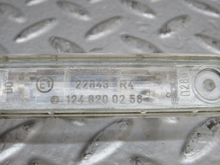 W124 Coupe number plate light pair used OEM
