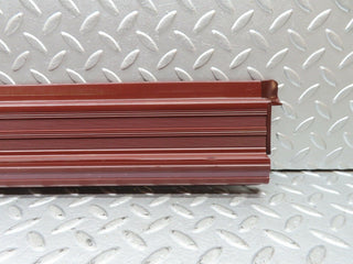 21478 Mercedes-Benz W126 300SE Rear Left Door Sill Cover Burgundy Red