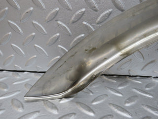 W126 rear left chrome wheel arch trim used OEM