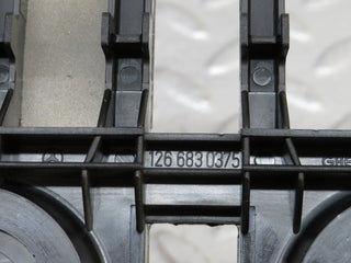 37001 Mercedes-Benz C126 420SEC Coupe Heater Control Panel Wood Trim 1266830375