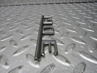 31815 Mercedes-Benz W201 190LE 1.8L 190E Trunk Badge Emblem 2018172015