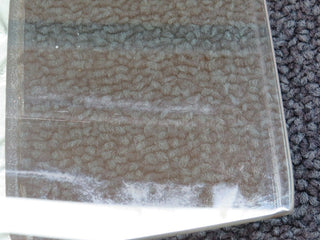 W126 front right door window glass used OEM