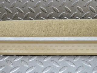 R129 SL left door sill cover beige used OEM