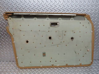 W123 front right door card palomino used OEM