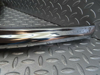 W108 front left upper bumper corner used OEM
