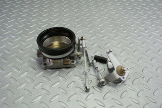 W123 Coupe throttle body valve and linkage used OEM
