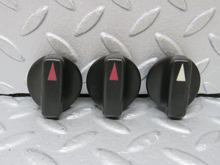 W201 Baby Benz heater control knob set used OEM