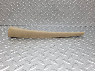 W126 front left door interior trim beige used OEM