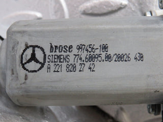 35173 Mercedes-Benz W221 Front Left Window Regulator Motor 2218202742