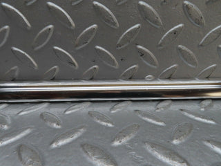 W123 rear right door chrome moulding trim used OEM