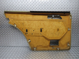 W124 rear right door card beige used OEM