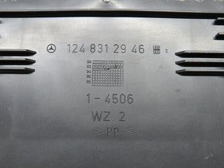 37958 Mercedes-Benz A124 320E Cabriolet Ventilation Air Duct Under Seat 1248312946
