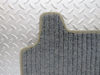 W124 Wagon rear right floor carpet mat grey used OEM
