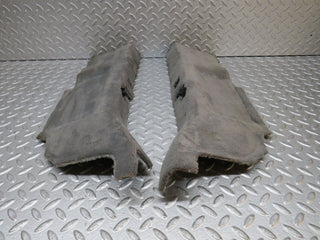 R129 SL rear floor cross member mat carpet grey used OEM