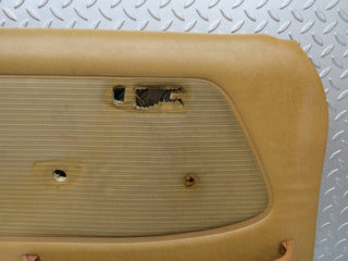 W123 front left door card palomino used OEM