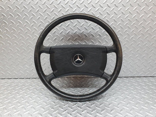 41182 Mercedes-Benz W126 300SE Leather Steering Wheel 1264640017