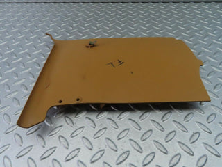 W123 Coupe front left kick panel beige used OEM