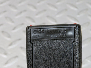 36319 Mercedes-Benz W126 420SE Rear Seat Belt Set & Buckles 1268601886 1248601169 1248601396