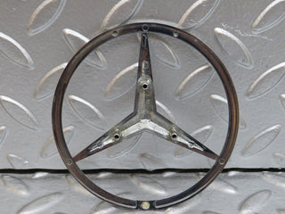 29473 Mercedes-Benz W124 230E Chrome Rear Emblem 2017580058