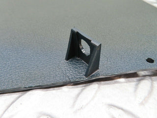 W123 kick panel trim left side blue used OEM