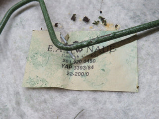 33561 Mercedes-Benz W201 190E 2.0L Rear Seat Grey 2019200450 2019200330