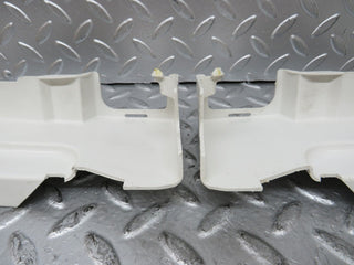 W124 front door lock cover pair used OEM