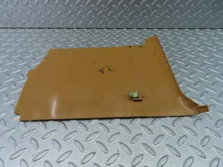 W123 Coupe front left kick panel beige used OEM