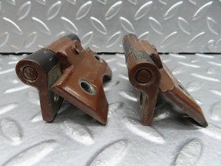 W123 door hinges pair used OEM