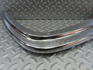 W108 front left upper bumper corner used OEM