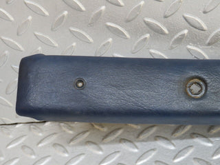 W109 b pillar cover left side blue used OEM