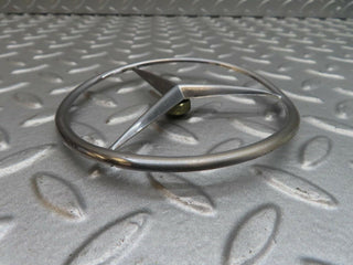 W116 trunk badge emblem used OEM