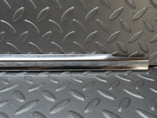 W116 rear right door chrome moulding trim used OEM
