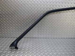 W140 rear left door window trim used OEM