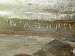 23426 Mercedes-Benz W116 350SE 8 Cylinder Petrol Engine 1160110801 M116.985