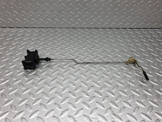 W126 rear right door lock vacuum actuator & knob used OEM