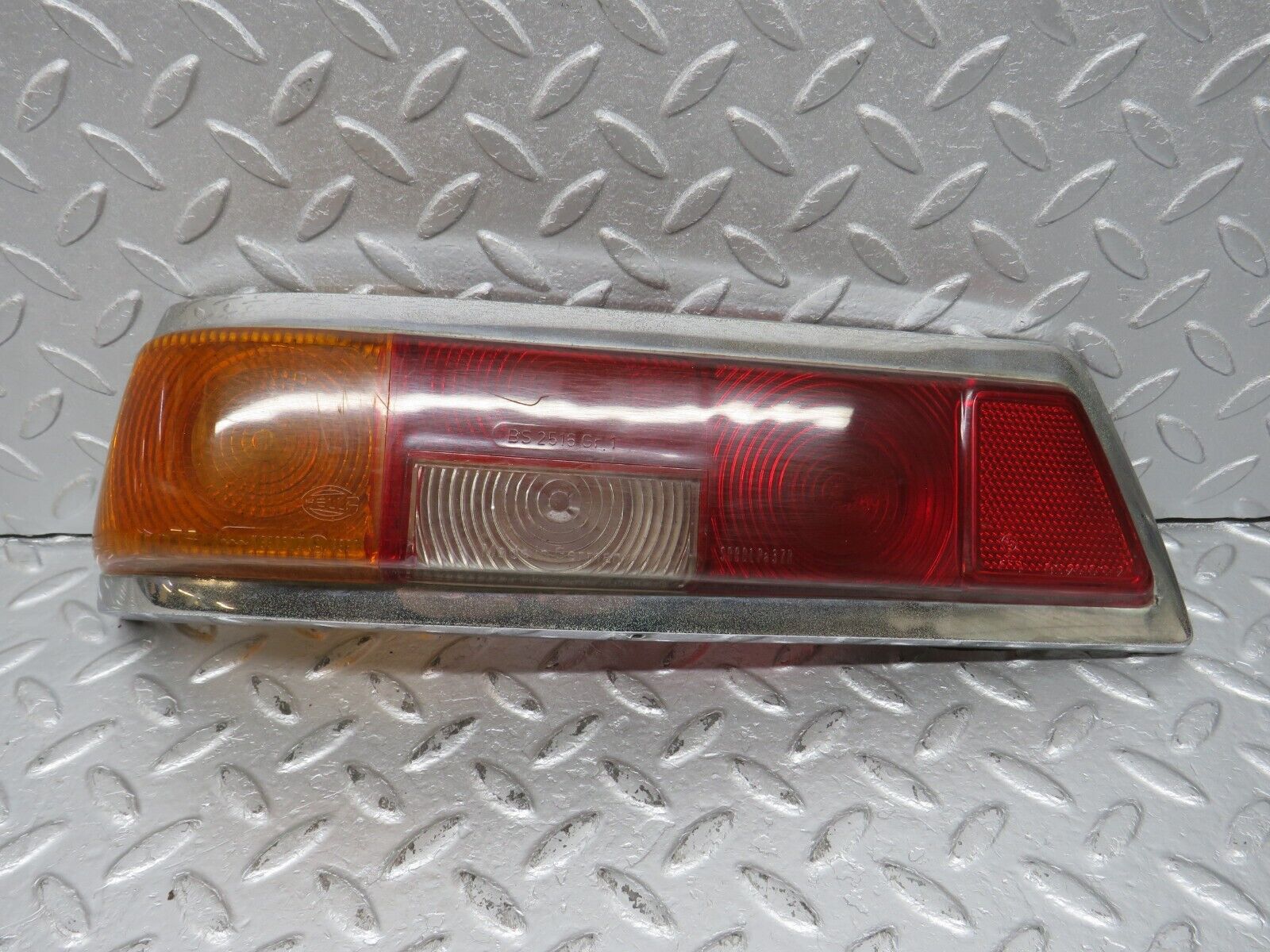 40296 Mercedes-Benz W110 230 Tail Light Lens Hella Right Side BS 2516 Gr1