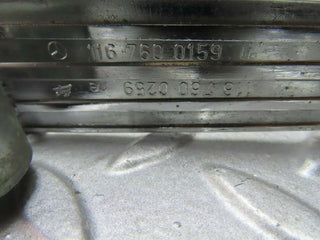 W116 chrome door handle front right used OEM