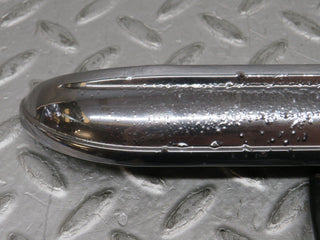 W109 number plate light trunk chrome used OEM
