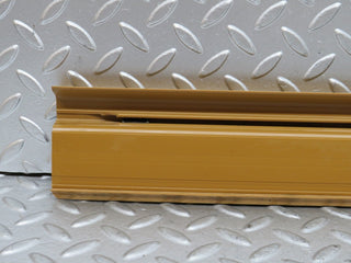 W123 front right door sill trim palomino used OEM