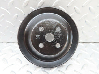 W123 water pump pulley used OEM