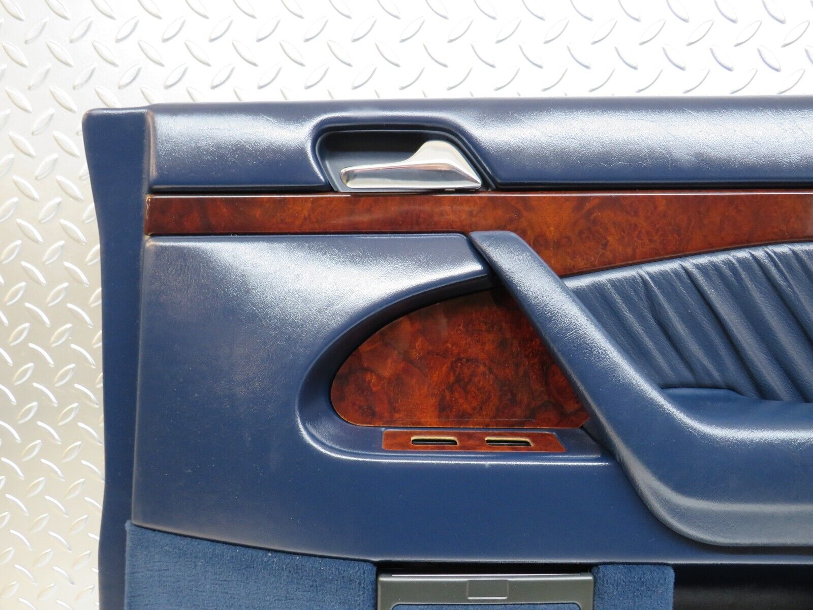 24637 Mercedes-Benz W140 SEL320 LWB Rear Right Door Card Blue