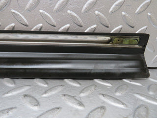 W123 rear left door lower moulding trim used OEM
