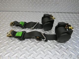 33833 Mercedes-Benz W201 190E 2.0L Rear Seat Belt Set With Buckles 1268601886