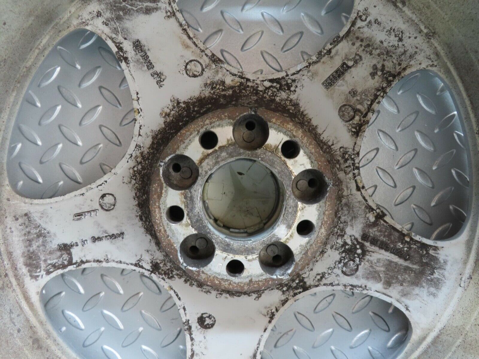 15222 Mercedes-Benz W220 S430 Alloy Wheel 8Jx18H2 ET44 2204010302
