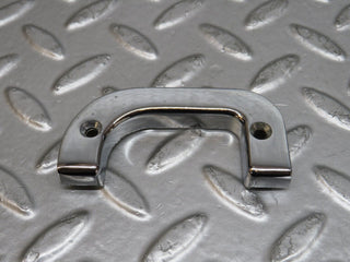 29684 Mercedes-Benz W123 230E Left Interior Chrome Door Latch Trim 1237230124