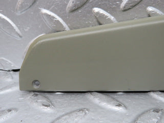 W124 Wagon rear left seat hinge cover trim used OEM