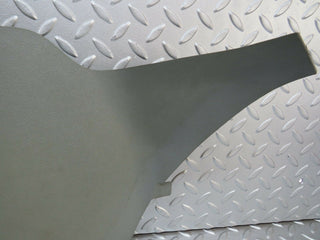 24210 Mercedes-Benz S124 220TE Front Left Kick Panel Trim Grey 1246880506