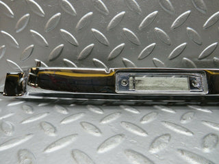 R107 SLC trunk chrome number plate light used OEM