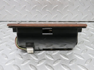 W124 Cabriolet centre console ashtray wood finish used OEM