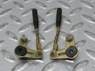 W201 Baby Benz rear door lock knob pair used OEM